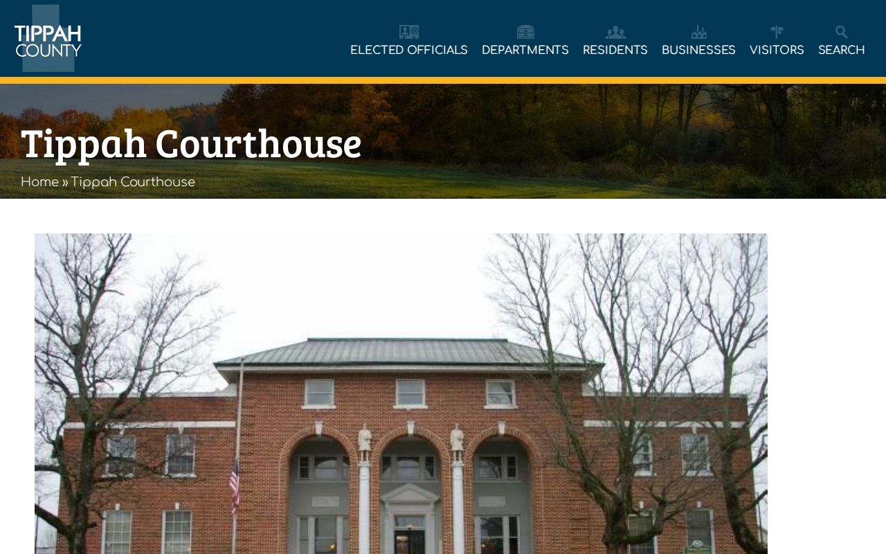 Ripley court docket courthouse reference for Tippah County court locations